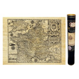 Carte de France ancienne en 1592