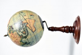 Globe terrestre Vaugondy 1745
