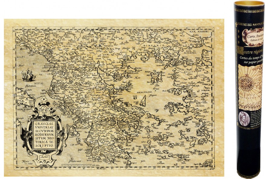 Carte de la Grèce ancienne