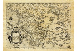 Carte ancienne de la Grèce