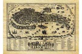 Carte de Venise ancienne