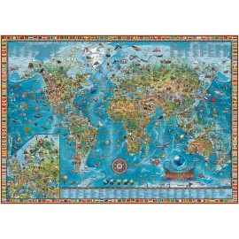 Carte des merveilles du monde !