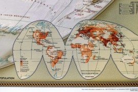 Carte moderne National Geographic "Vintage"