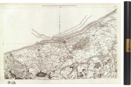 Carte de Cassini 006 - Dunkerque