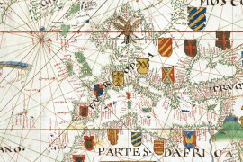 Portulan Portugais Teixeira en 1573