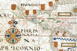 Portulan Portugais Teixeira en 1573