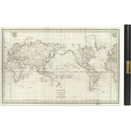 Carte de l'expédition, ou Voyage, de la Pérouse en 1788