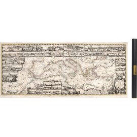 Carte ancienne de la Méditerranée 1693