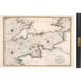 Carte de la Manche en 1693