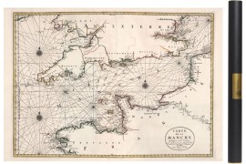 Carte de la Manche en 1693