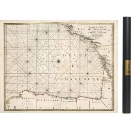 Carte du Golfe de Gascogne en 1693