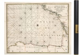Carte du Golfe de Gascogne en 1693