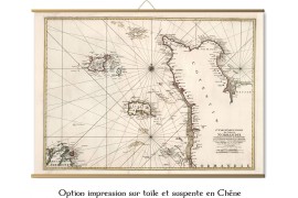 Carte du Cotentin en 1693