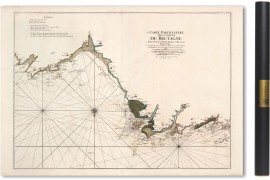 Carte de Frehel a Tregastel en 1693