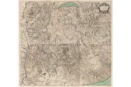 Grande carte du Duché de Savoie en 1693