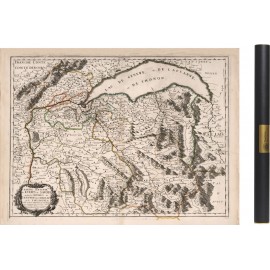 Carte ancienne de Savoie - Partie Nord 1663