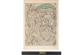 Carte ancienne de Savoie - 1695