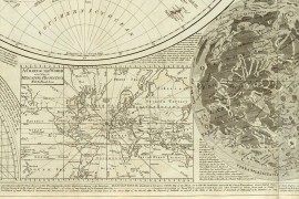 Grande carte du Monde en 1787, Mappemonde ancienne