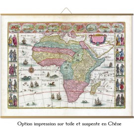 l'Afrique en 1665 par Joan Blaeu