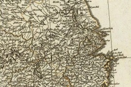 Carte de l'Asie en 1752