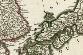 Carte de l'Asie en 1752