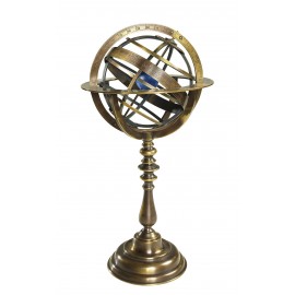 Sphère armillaire en bronze