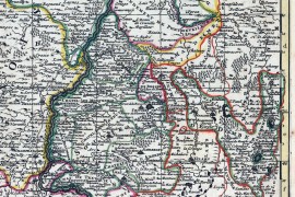 Grande carte du Lyonnais en 1706
