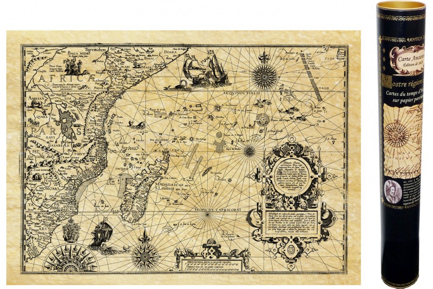 Océan indien en 1595