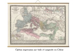 Carte de l'empire romain sous théodose