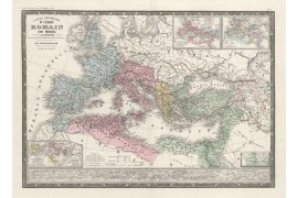 Carte de l'empire romain sous théodose