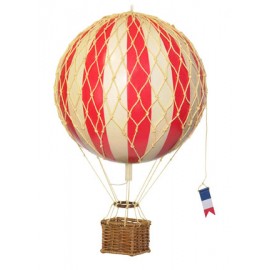 Ballon montgolfière "rouge"