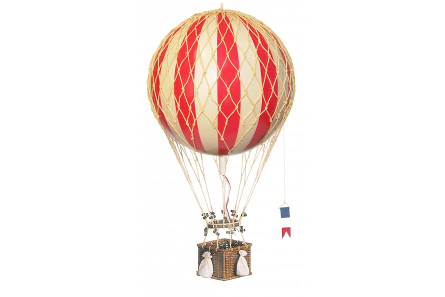 Grand ballon montgolfière "rouge"
