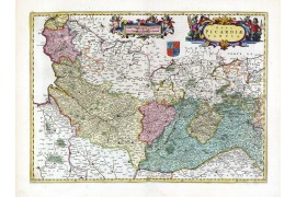 Carte de la Picardie de 1665