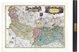 Carte de la Picardie de 1665