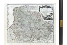 Carte de la Picardie de 1753