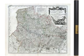 Carte de la Picardie de 1753