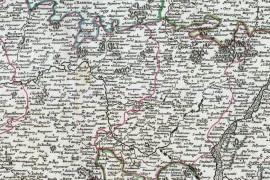 Carte de la Picardie de 1753