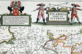 Carte de la Picardie de 1783