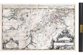 Carte de la Picardie de 1683