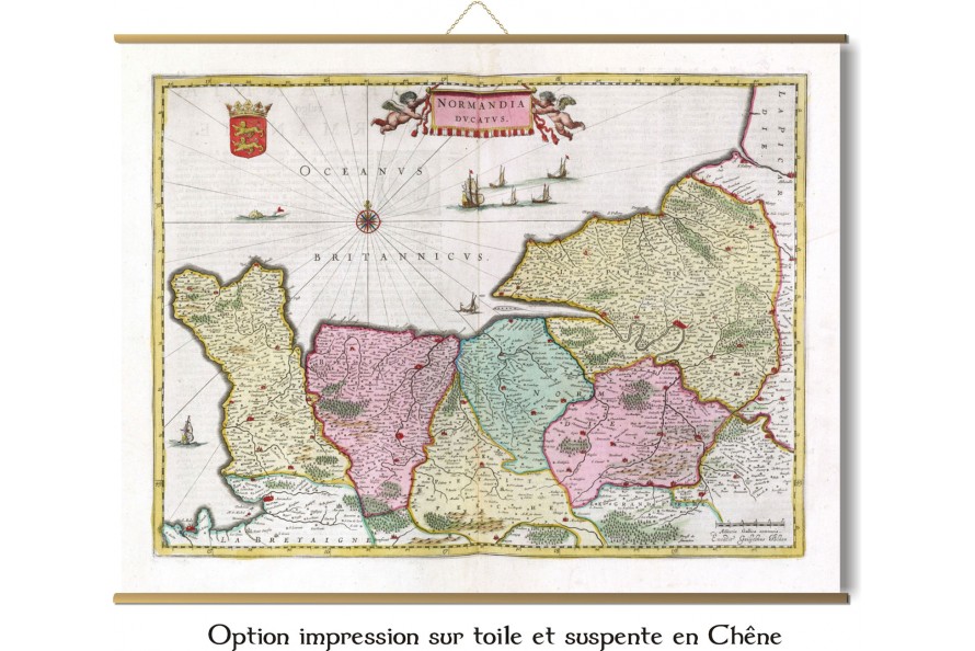 Normandie en 1665