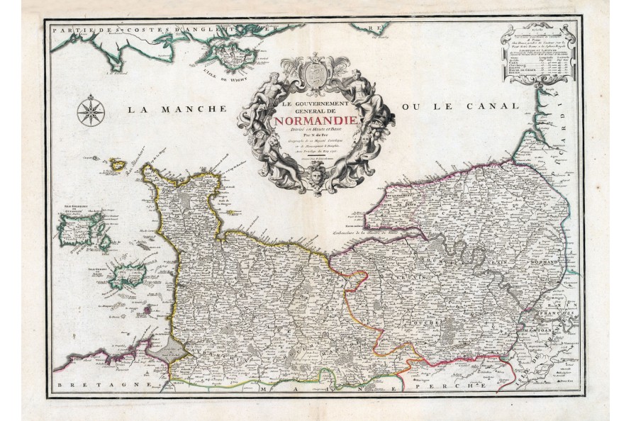 Normandie en 1753