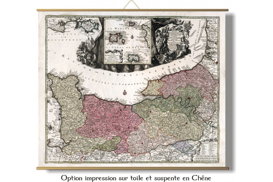 Normandie en 1740