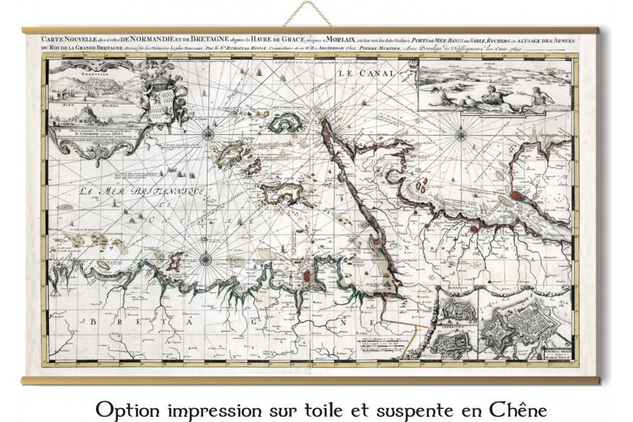 Normandie en 1683