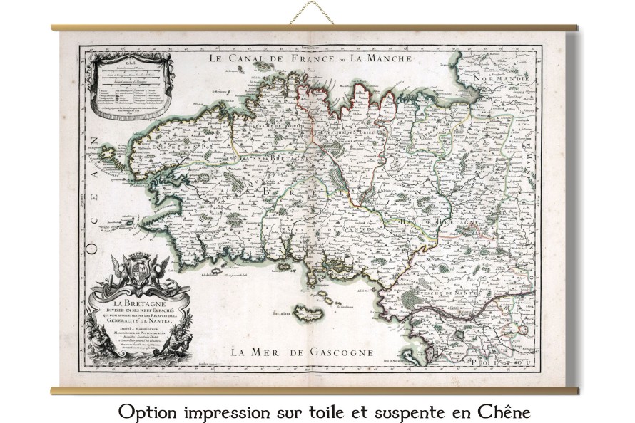 La Bretagne en 1695