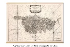 Carte de la Corse de 1768