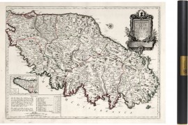 Carte de la Corse de 1784