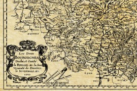 Bourgognes en 1640