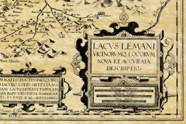 Lac Léman en 1619