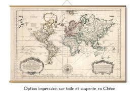 Carte du Monde 1750