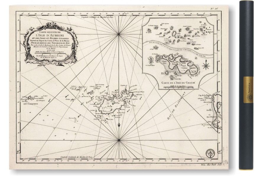 Île d'Aurigny et de Chausey 1750